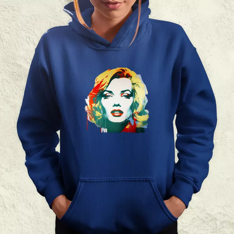 Marilyn Monroe portré v4 női pulóver