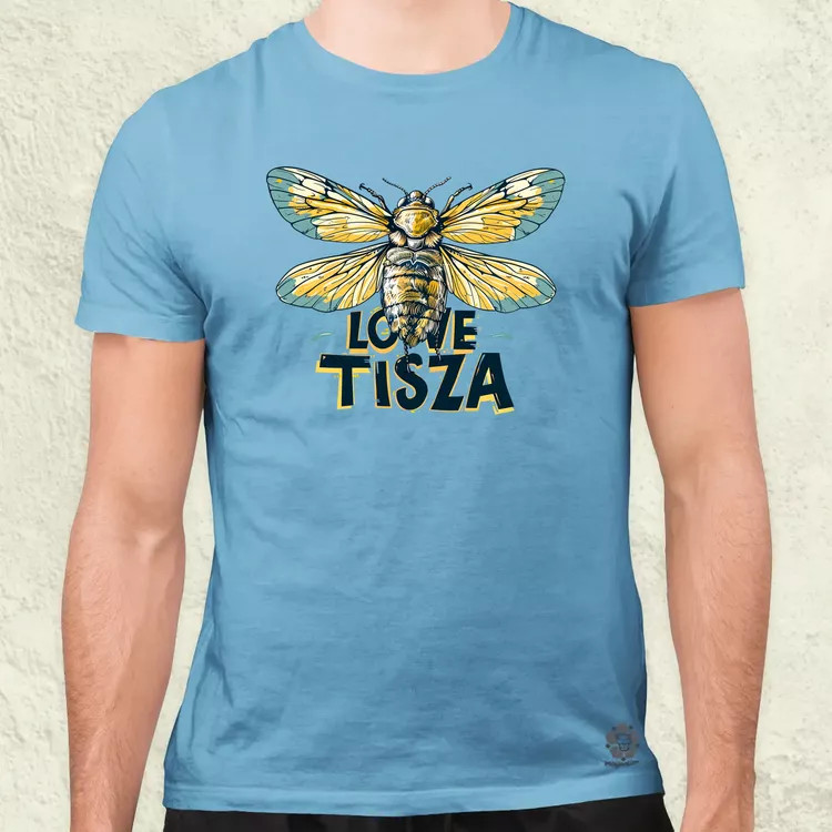 Tiszavirág v6 férfi póló