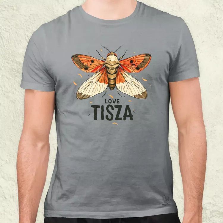 Tiszavirág v8 férfi póló
