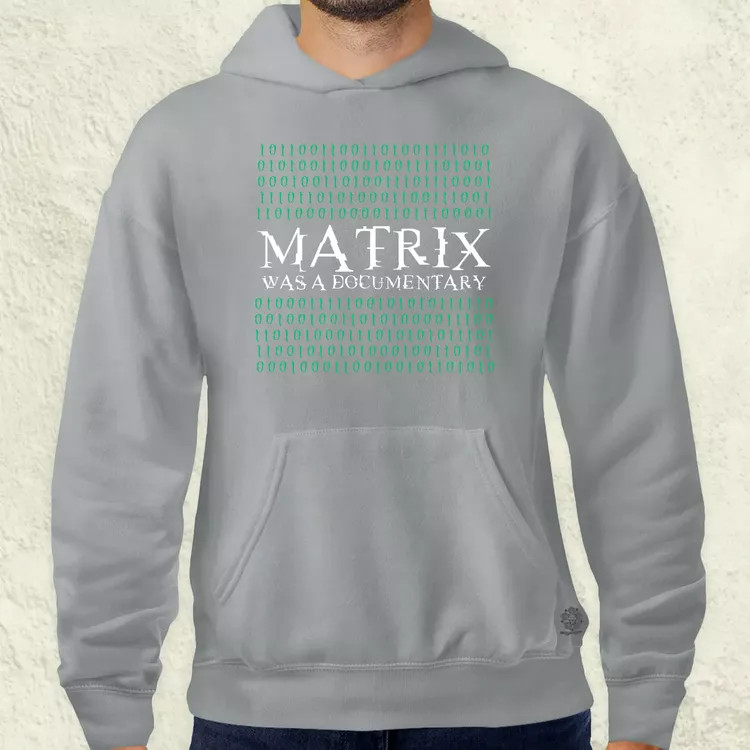 Matrix was a documentary zöld férfi pulóver