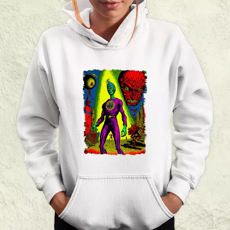 Basil Wolverton fanart v13 női pulóver