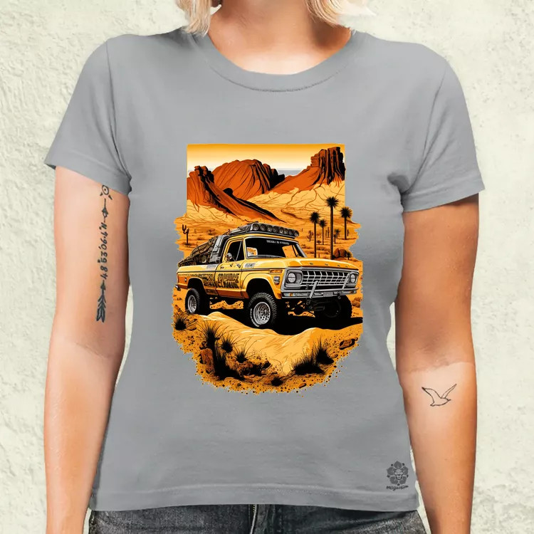 Vintage 1975 Ford 4x4 v2 női póló