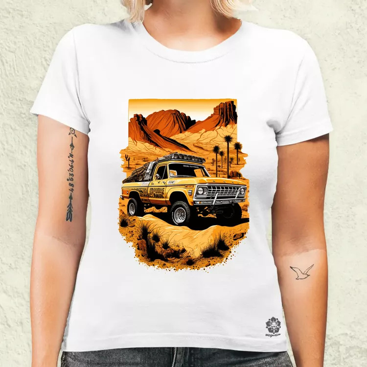 Vintage 1975 Ford 4x4 v2 női póló