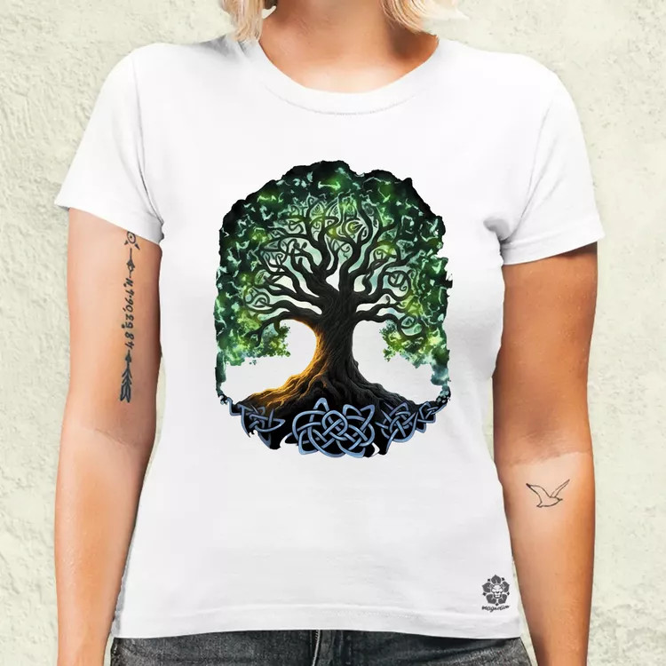 Yggdrasil v1 női póló