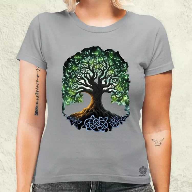 Yggdrasil v1 női póló