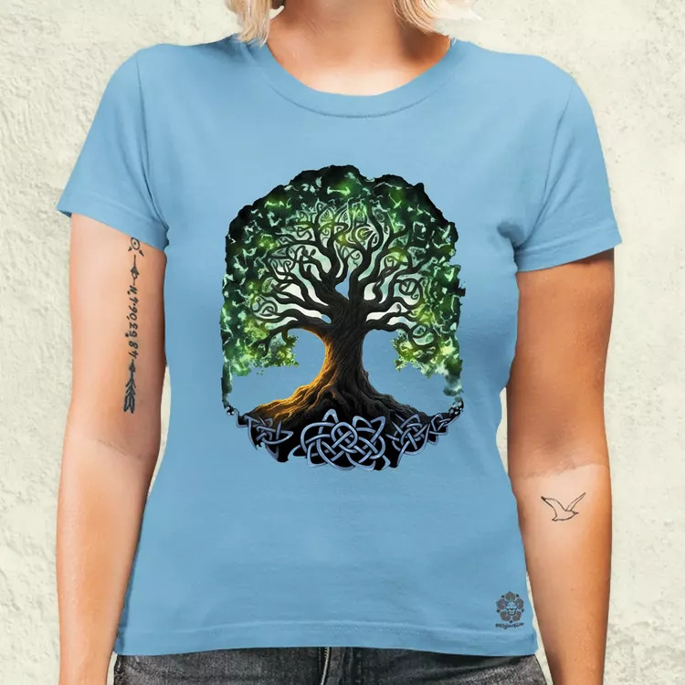 Yggdrasil v1 női póló
