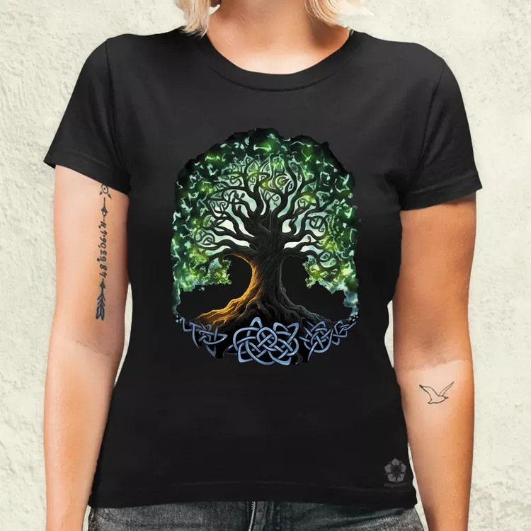Yggdrasil v1 női póló