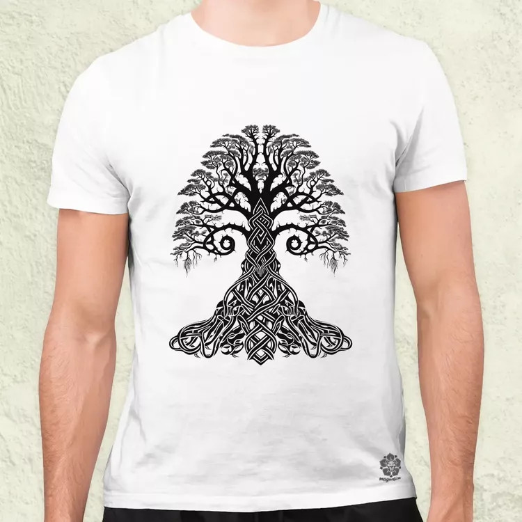 Yggdrasil v11 férfi póló