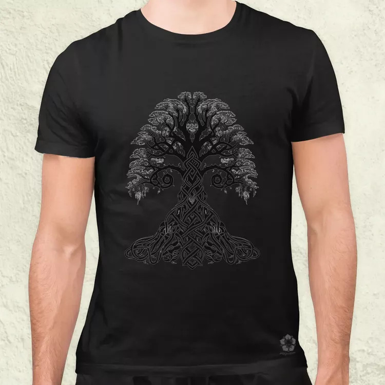 Yggdrasil v11 férfi póló