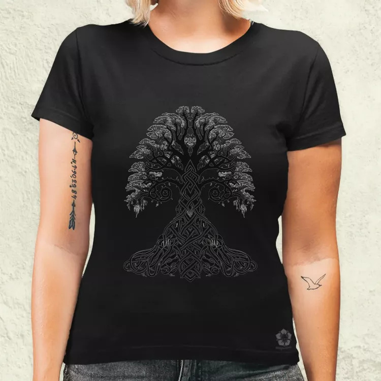 Yggdrasil v11 női póló