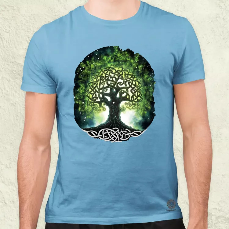 Yggdrasil v2 férfi póló