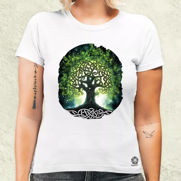 Yggdrasil v2 női póló