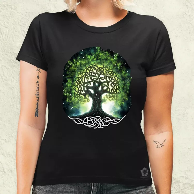 Yggdrasil v2 női póló