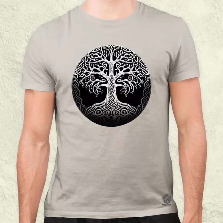Yggdrasil v5 férfi póló