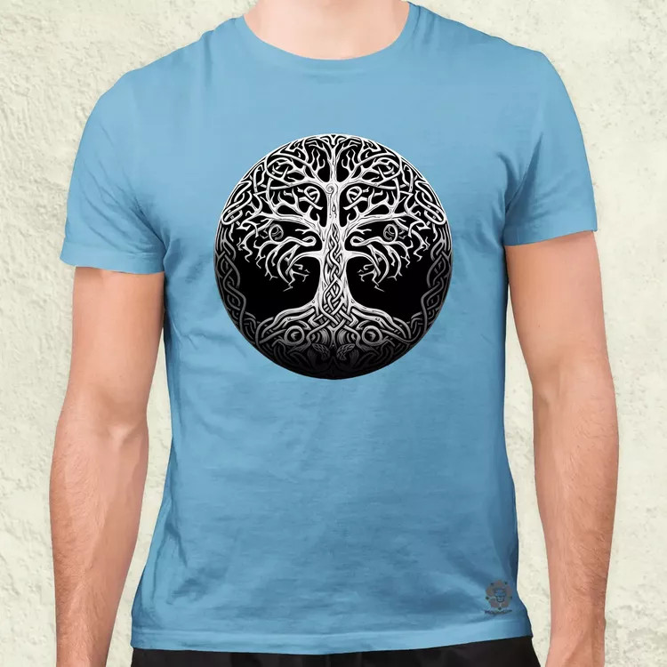 Yggdrasil v5 férfi póló