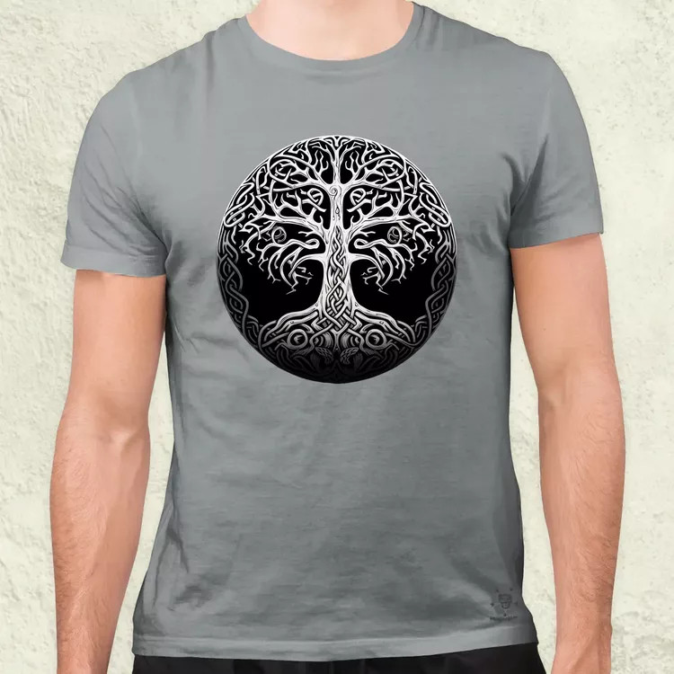 Yggdrasil v5 férfi póló