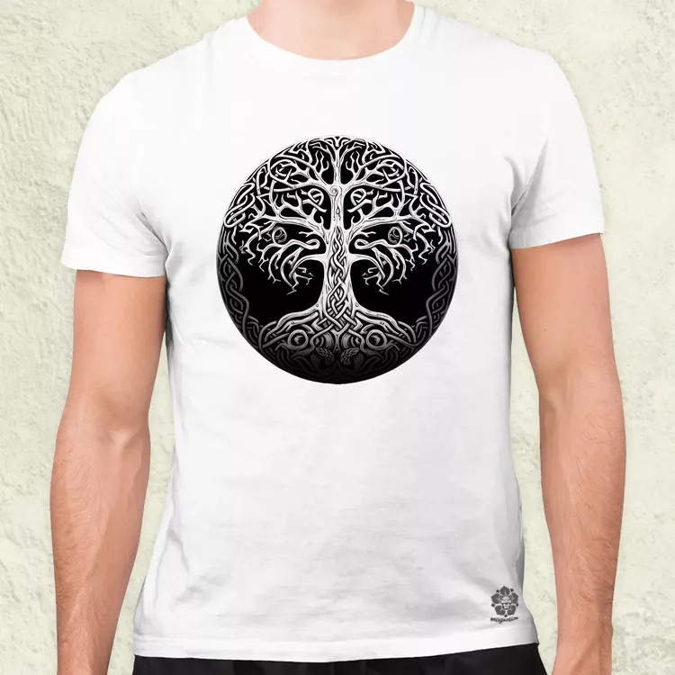 Yggdrasil v5 férfi póló