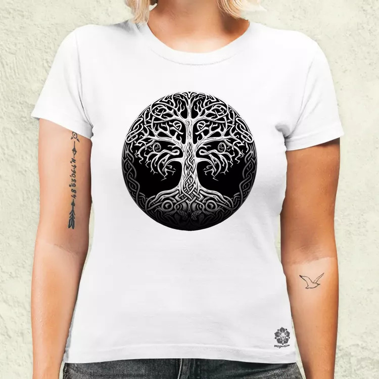 Yggdrasil v5 női póló