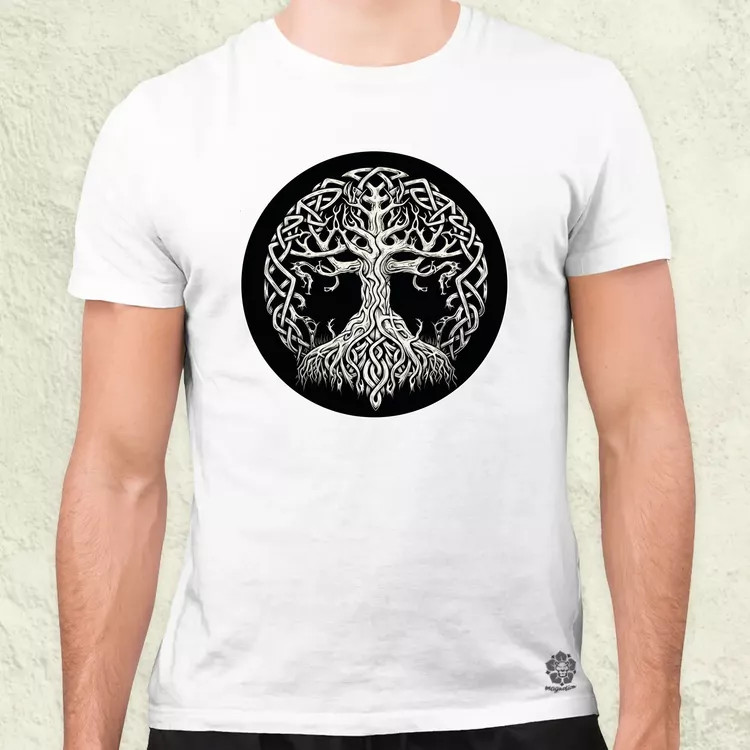 Yggdrasil v7 férfi póló