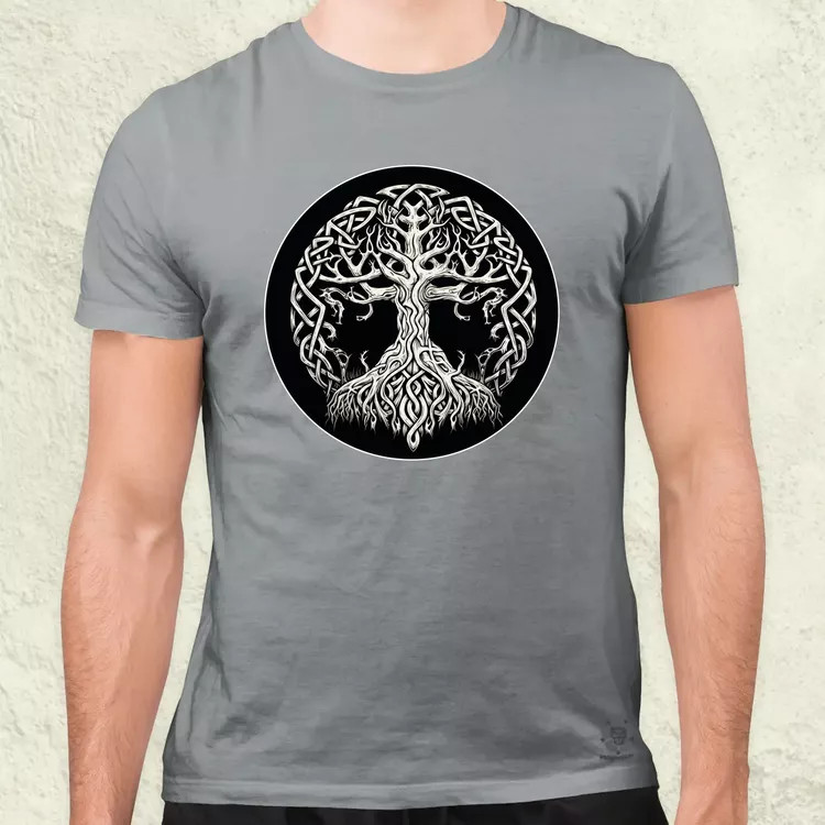 Yggdrasil v7 férfi póló