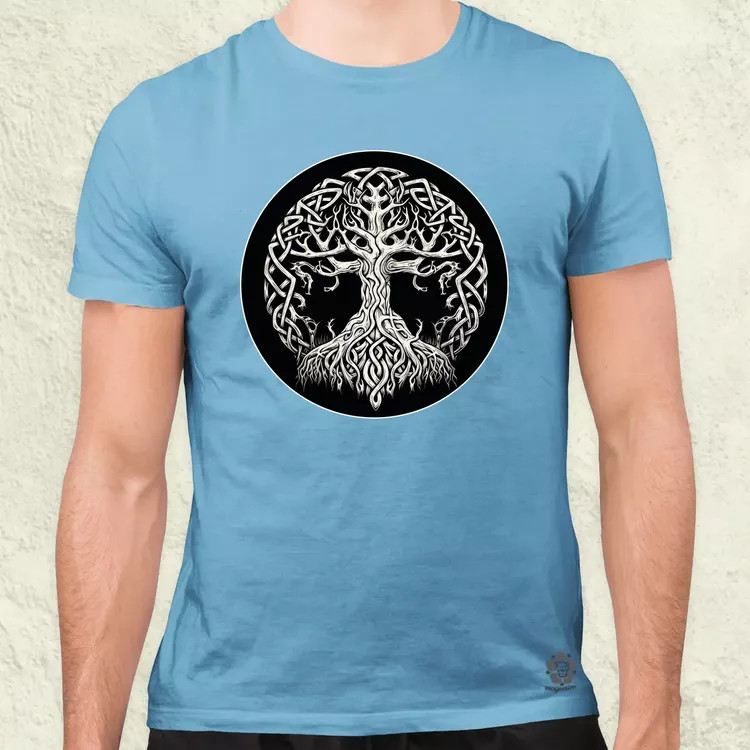 Yggdrasil v7 férfi póló
