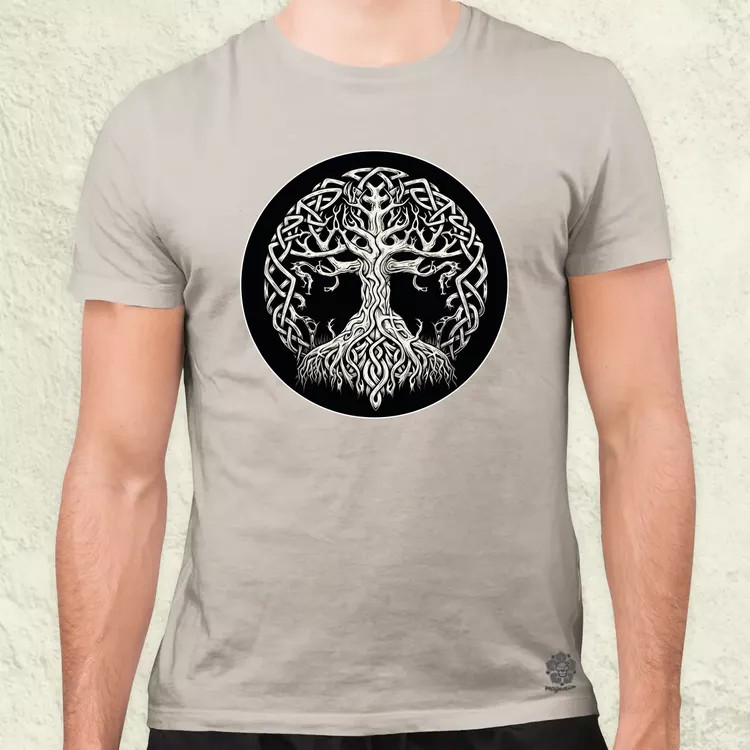 Yggdrasil v7 férfi póló