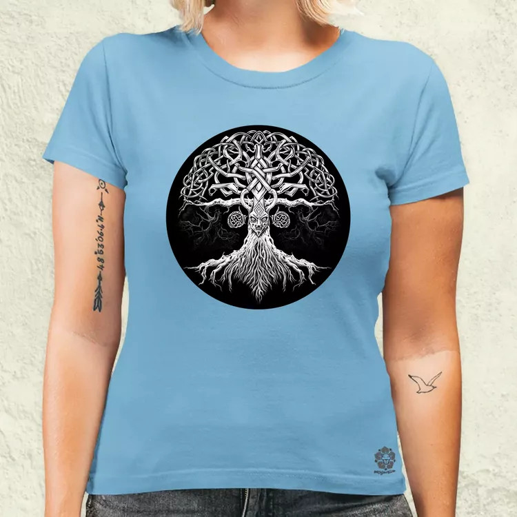 Yggdrasil v8 női póló