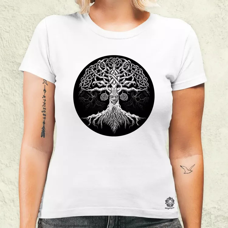 Yggdrasil v8 női póló