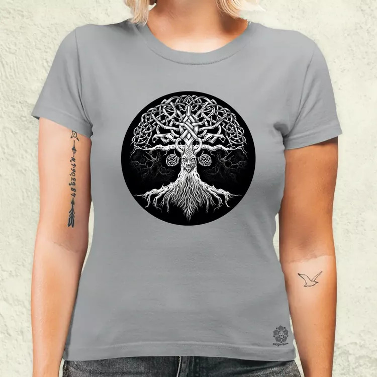 Yggdrasil v8 női póló