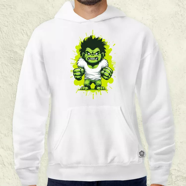 Minimál Hulk v4 férfi pulóver