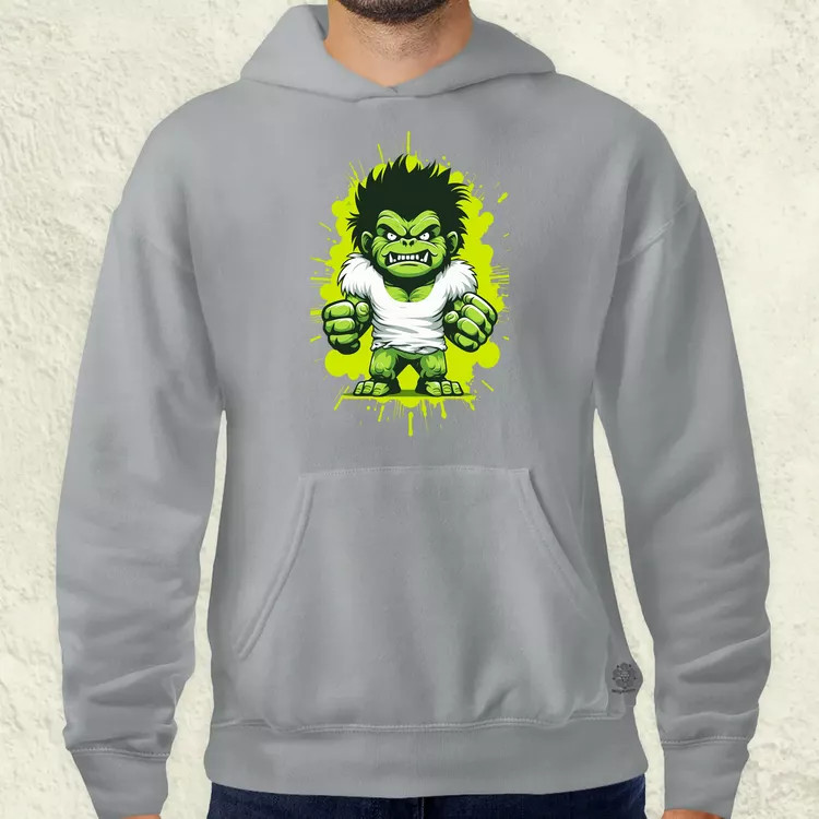 Minimál Hulk v4 férfi pulóver