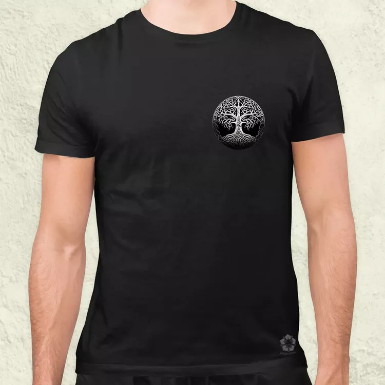 Yggdrasil zseb v2 férfi póló