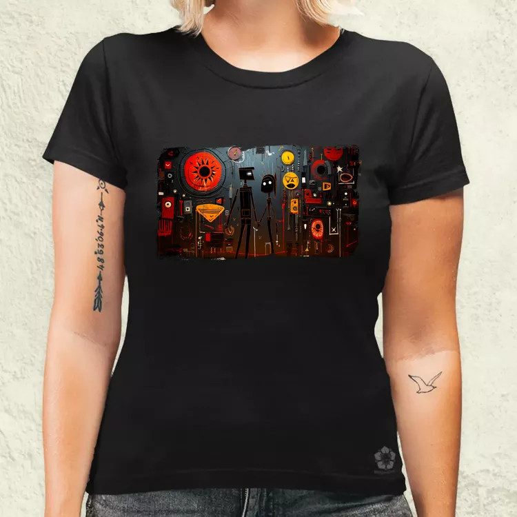 Basquiat Párban v5 női póló