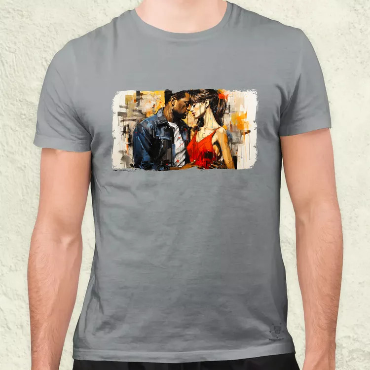 Basquiat Párban v7 férfi póló