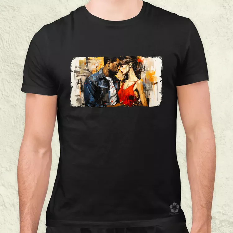 Basquiat Párban v7 férfi póló