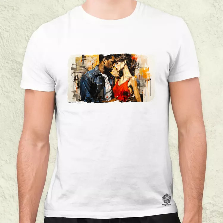 Basquiat Párban v7 férfi póló