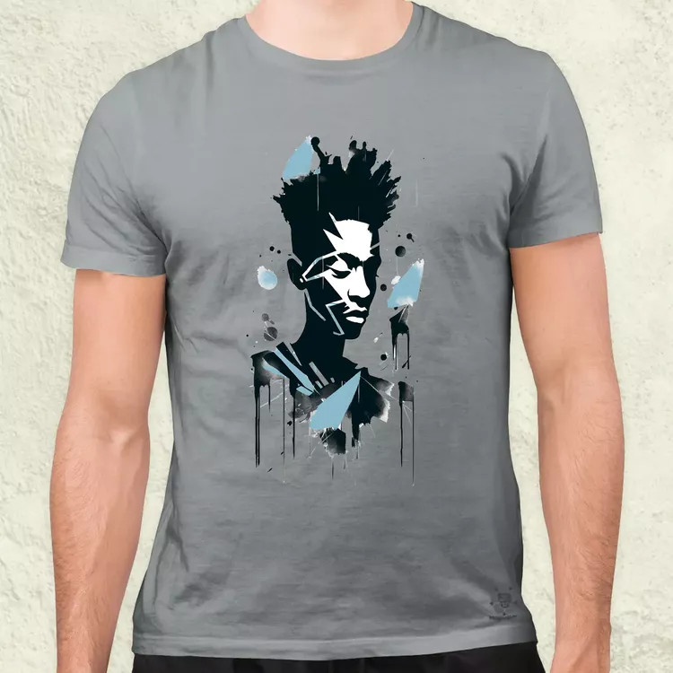 Basquiat béke és szeretet v2 férfi póló