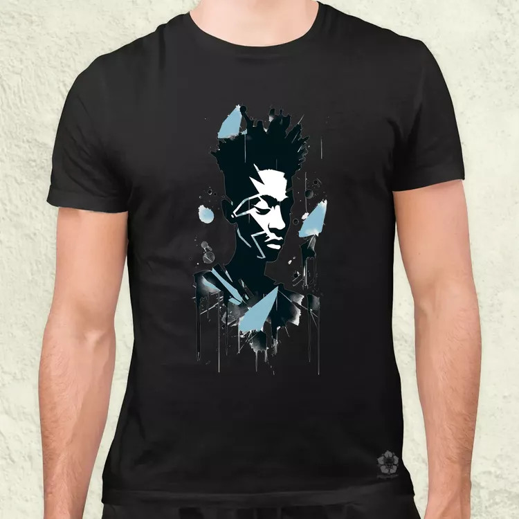 Basquiat béke és szeretet v2 férfi póló