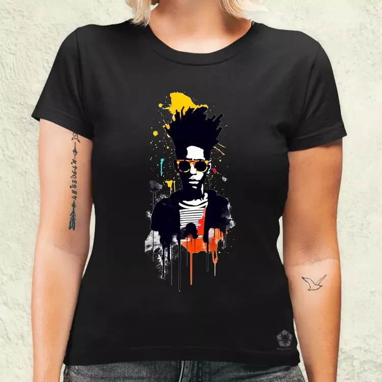 Basquiat béke és szeretet v3 női póló
