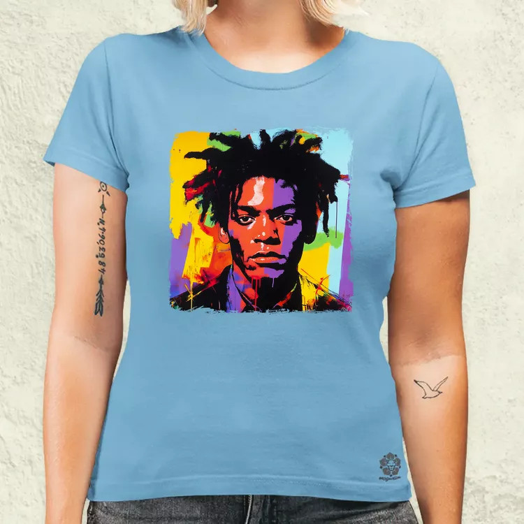 Basquiat pop art v1 női póló