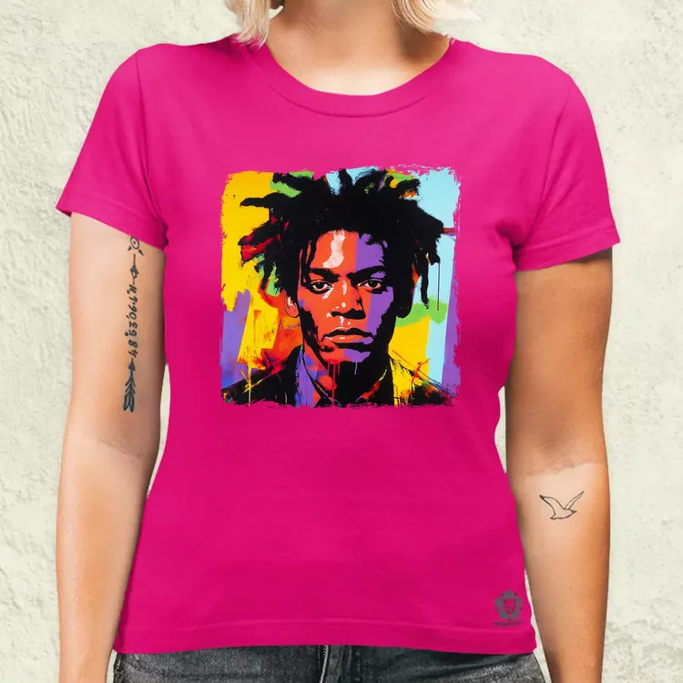 Basquiat pop art v1 női póló