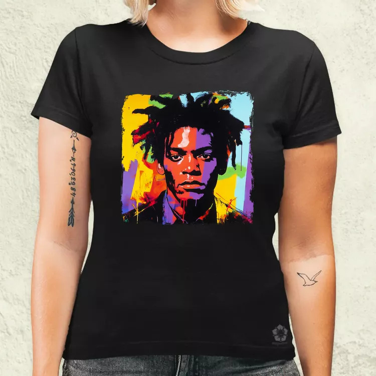 Basquiat pop art v1 női póló