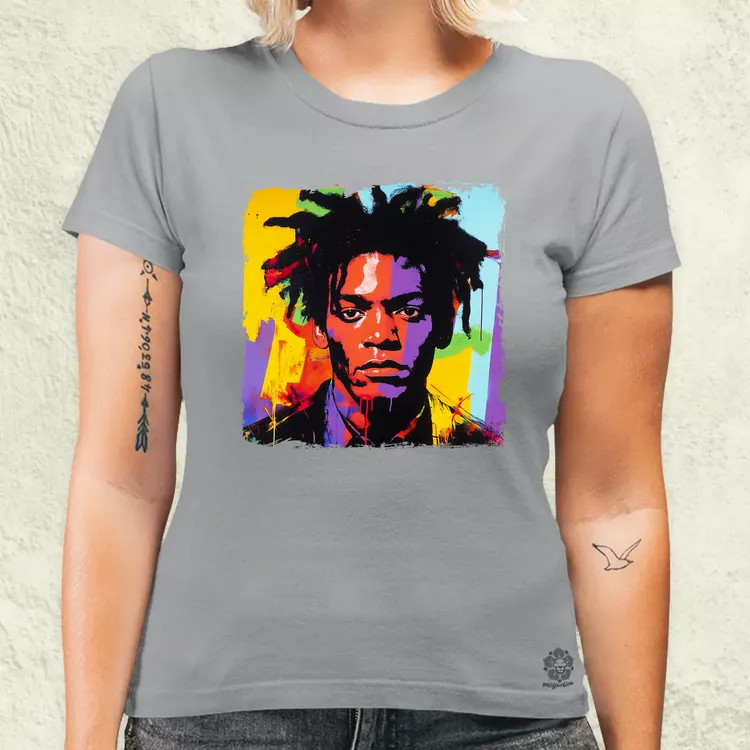 Basquiat pop art v1 női póló