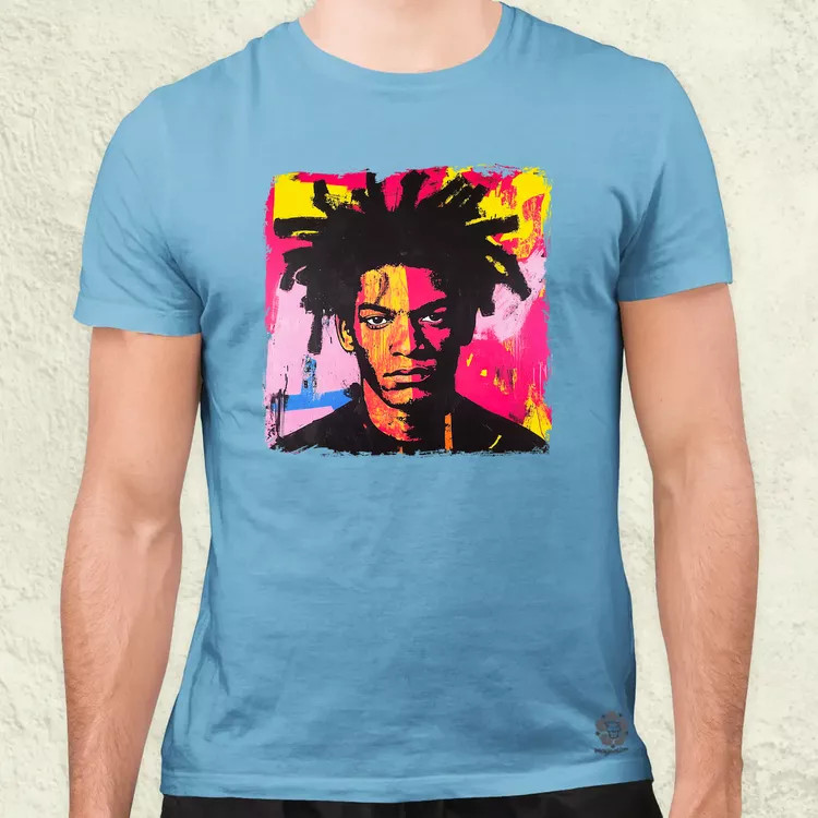 Basquiat pop art v3 férfi póló