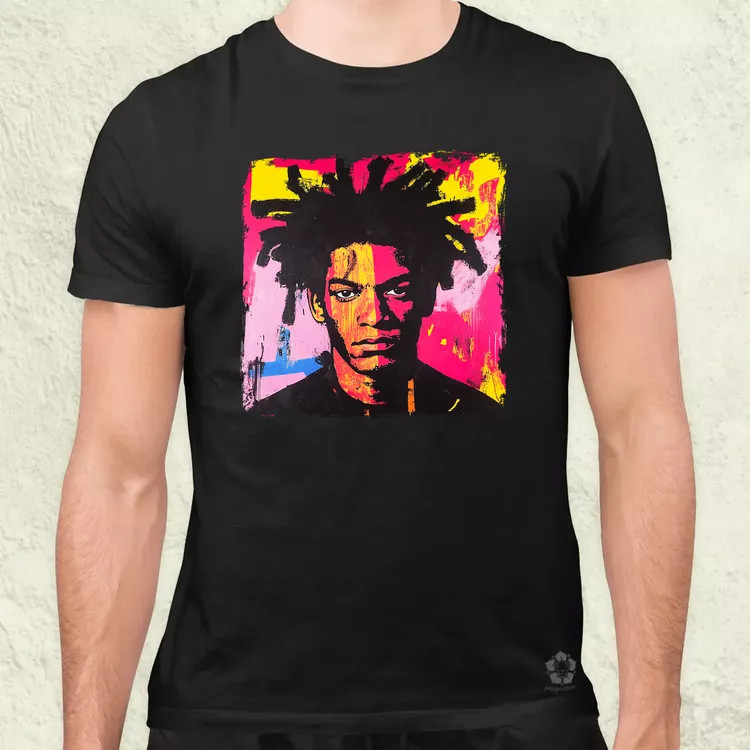 Basquiat pop art v3 férfi póló