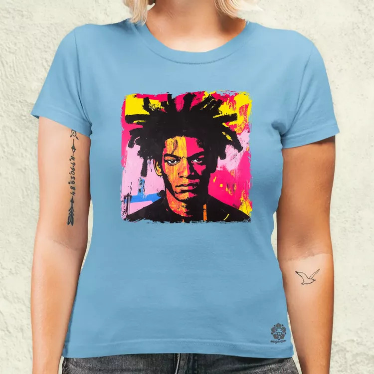 Basquiat pop art v3 női póló