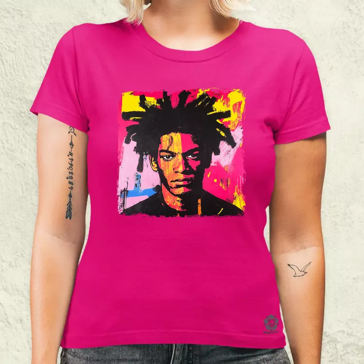 Basquiat pop art v3 női póló