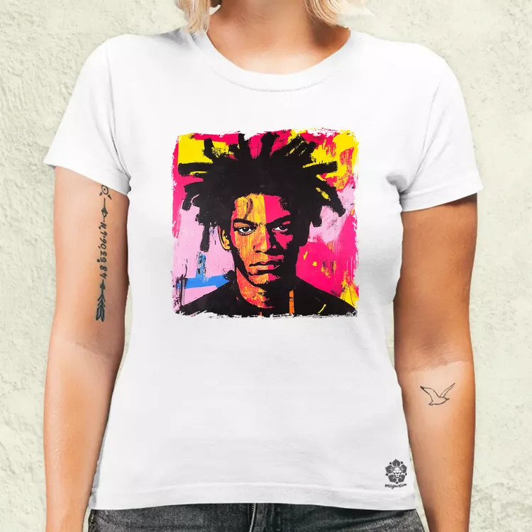 Basquiat pop art v3 női póló
