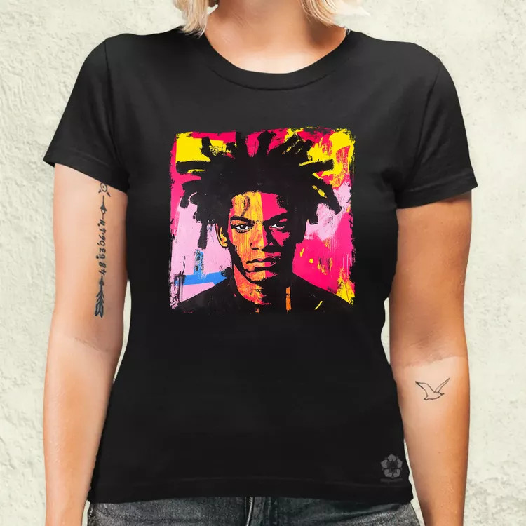 Basquiat pop art v3 női póló