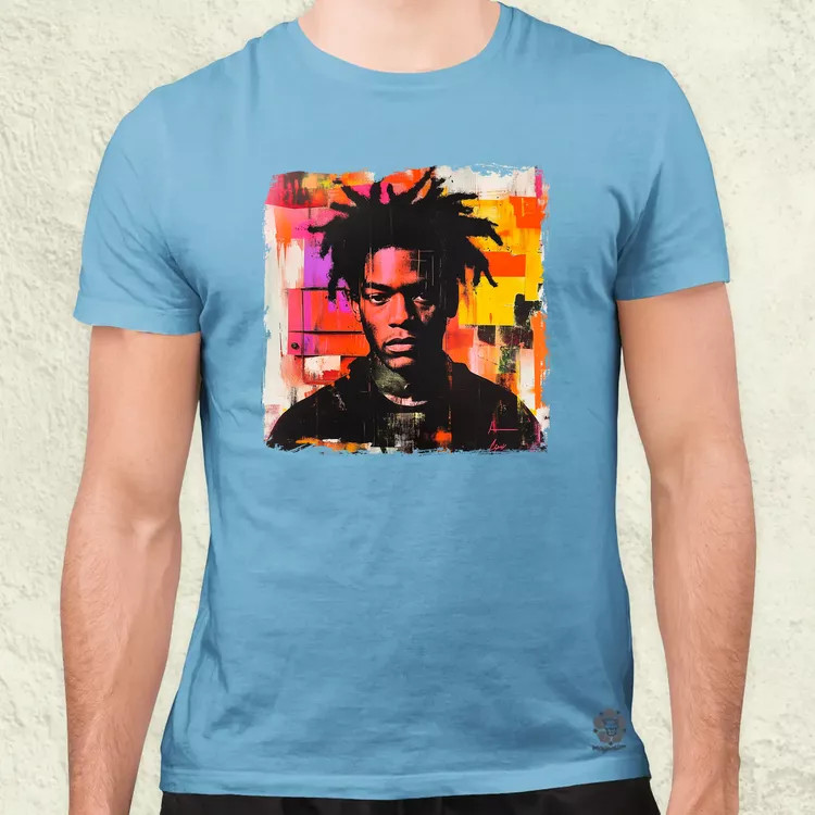 Basquiat pop art v4 férfi póló